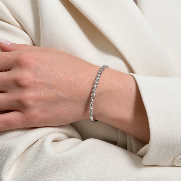 Apyrankė su briliantais "Éternel" 0,49 ct