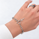 Apyrankė su briliantais "Bellune" 0,23 ct