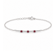 Apyrankė su rubinais "Doriana" 0,06 ct