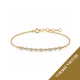 Apyrankė su briliantais "Jolie" 0,13 ct