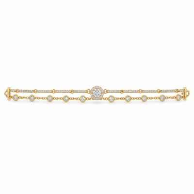 Apyrankė su briliantais "Mirabelle" 0,89 ct