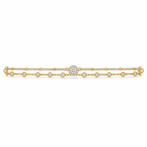 Apyrankė su briliantais "Mirabelle" 0,89 ct
