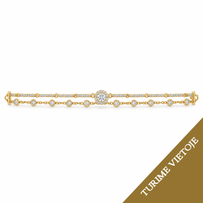 Apyrankė su briliantais "Mirabelle" 0,89 ct