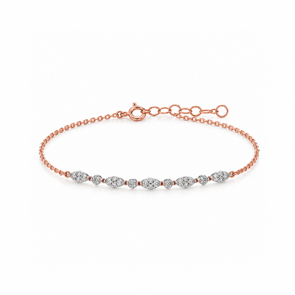 Apyrankė su briliantais "Jolie" 0,12 ct