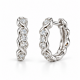 Auskarai su briliantais "Airra" 0,18 ct
