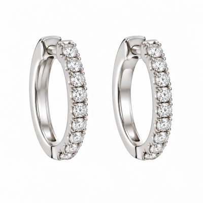 Auskarai su briliantais "Isara" 0,24 ct