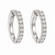 Auskarai su briliantais "Isara" 0,24 ct