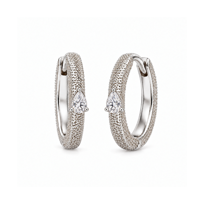 Auskarai su briliantais "Alcor" 0,13 ct
