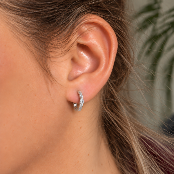 Auskarai su briliantais "Alcor" 0,13 ct