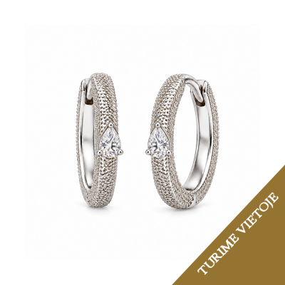 Auskarai su briliantais "Alcor" 0,13 ct