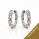 Auskarai su briliantais "Esteri" 0,13 ct