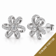 Auskarai su briliantais "Fiorella" 0,22 ct