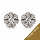 Auskarai su briliantais "Floris" 0,20 ct