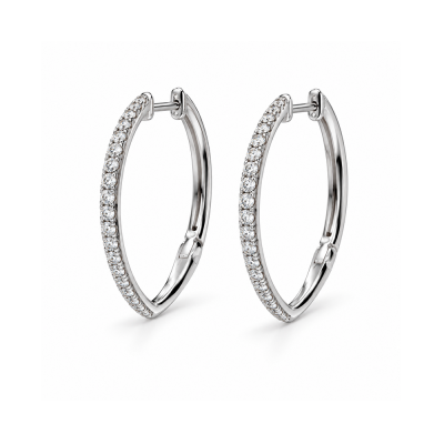 Auskarai su briliantais "Vittoria" 0,36 ct