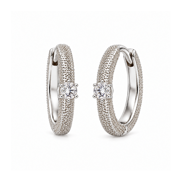 Auskarai su briliantais "Alcor" 0,17 ct