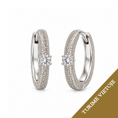 Auskarai su briliantais "Alcor" 0,17 ct