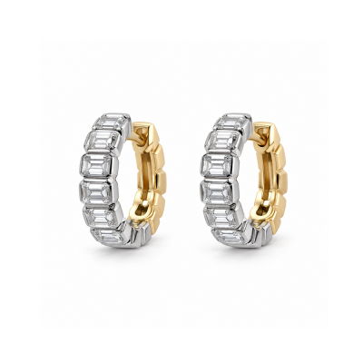 Auskarai su briliantais "Evren" 0,37 ct