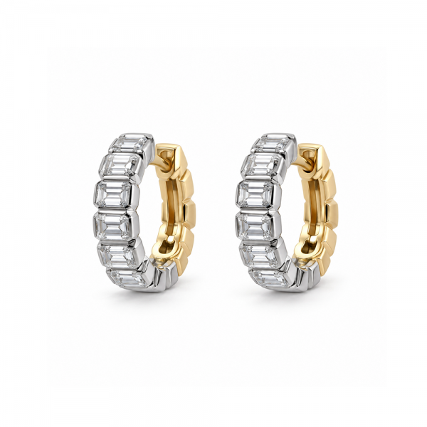 Auskarai su briliantais "Evren" 0,37 ct