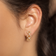 Auskarai su briliantais "Lilla" 0,23 ct