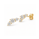 Auskarai su briliantais "Nysa" 0,16 ct