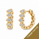 Auskarai su briliantais "Lisette" 0,25 ct