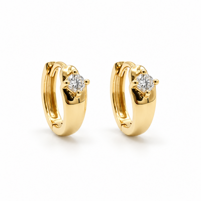 Auskarai su briliantais "Ardea" 0,19 ct