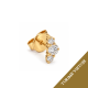 0,08 ct auskaras (1 vnt.) su briliantais "Nysa"