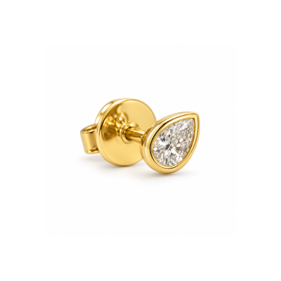 0,07 ct auskaras (1 vnt.) su briliantu "Luce"