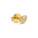 0,07 ct auskaras (1 vnt.) su briliantu "Luce"