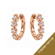 Auskarai su briliantais "Esteri" 0,13 ct