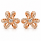 Auskarai su briliantais "Fiorella" 0,22 ct