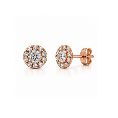 Auskarai su briliantais "Melia" 0,15 ct