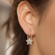 Auskarai su briliantais "Estera" 0,32 ct