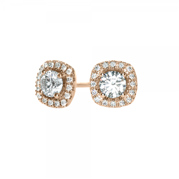 0,80 ct auskarai su briliantais "Federika"