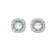 0,80 ct auskarai su briliantais "Federika"