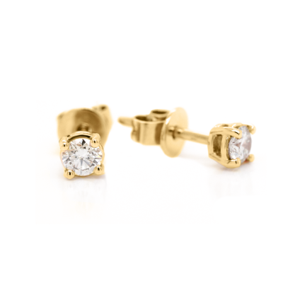 0,22 ct auskarai su deimantais "Kloe"