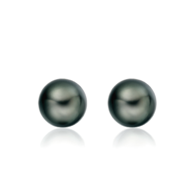 Auskarai su perlais,  8 mm Taičio perlai