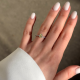 Žiedas su 1,18 ct deimantais