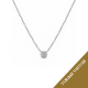 Koljė su briliantu "Minella" 0,04 ct