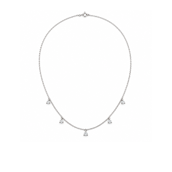 Koljė su briliantu "Averse" 0,29 ct