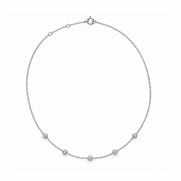 Koljė su briliantais "Bolla" 0,30 ct