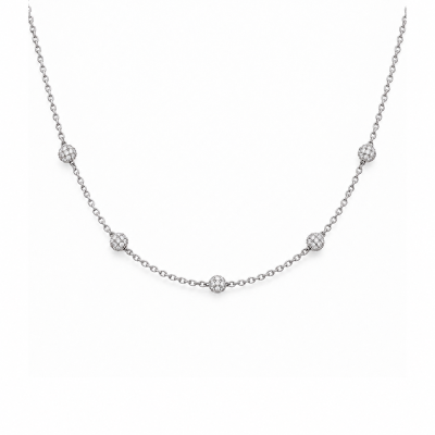 Koljė su briliantais "Bolla" 0,30 ct