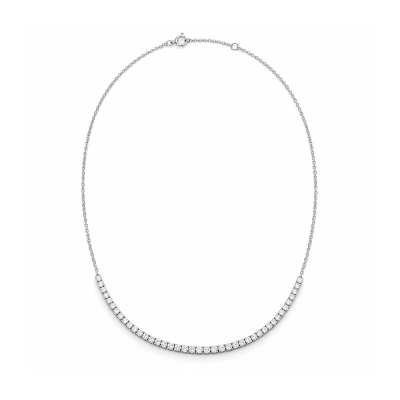 Koljė su briliantais "Rivière" 1,11 ct