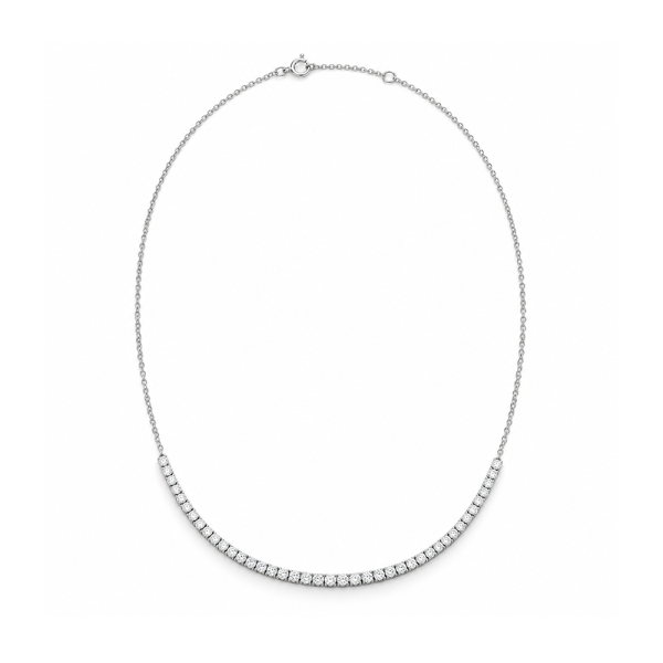 Koljė su briliantais "Rivière" 1,11 ct