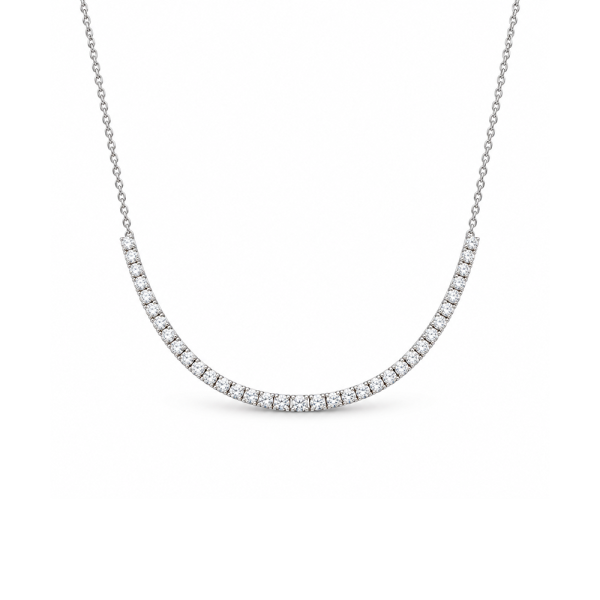 Koljė su briliantais "Rivière" 1,11 ct