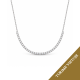 Koljė su briliantais "Rivière" 1,11 ct