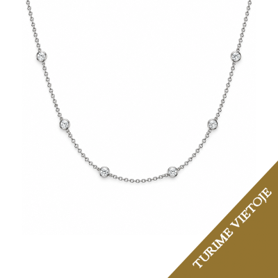 Koljė su briliantais "Carmella" 0,21 ct
