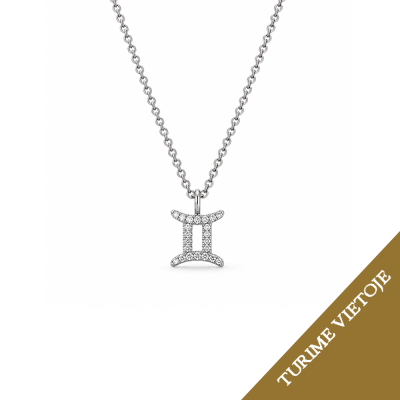 Zodiakas "Dvyniai" 0,04 ct