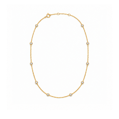 Koljė su briliantais "Carmella" 0,43 ct