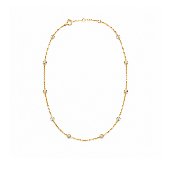 Koljė su briliantais "Carmella" 0,43 ct